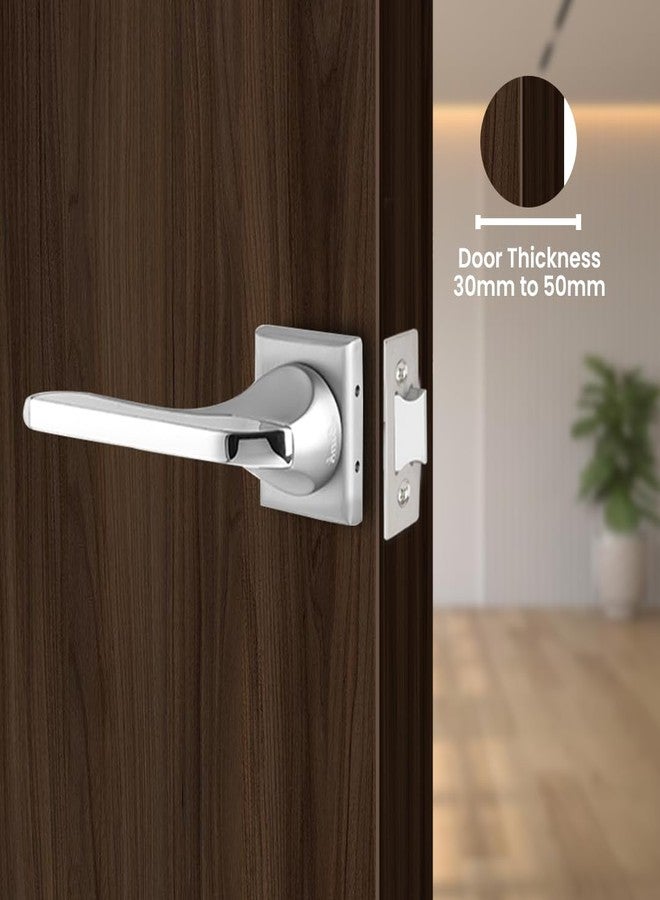 Link Zenith Mortise Lock |for Bathroom & Balcony Door in Home/Office/Hotel | Heavy Duty Handle Set with 3 Keys |SS Finish|2 Years Warranty - Image 2